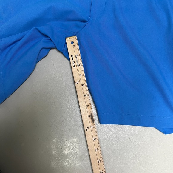 Peter Millar Golf Shorts Mens 32 Performance Blue 9'' Inseam Classic Chino - Picture 10 of 10